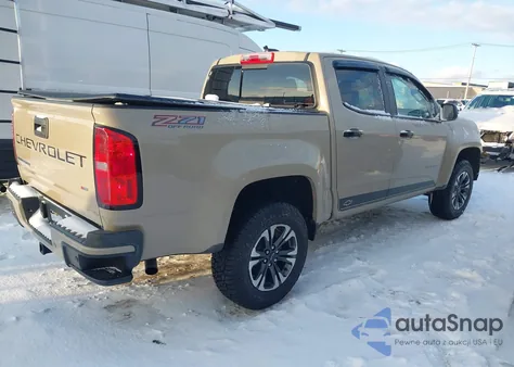 2022 Chevrolet Colorado 4Wd Short Box Z71 from USA, damaged, VIN 1GCGTDEN7N1190897